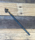 Hand-Forged Steel Bookmark - Serpent