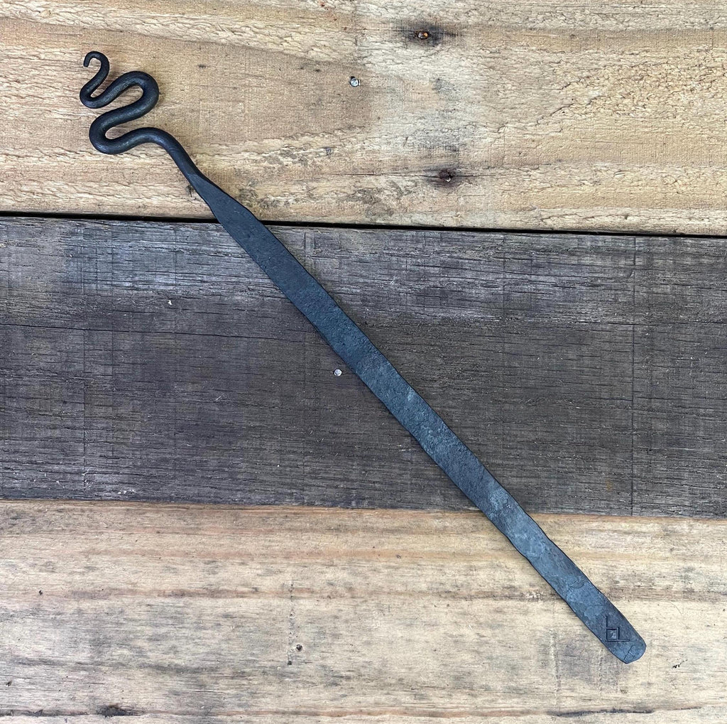 Hand-Forged Steel Bookmark - Serpent