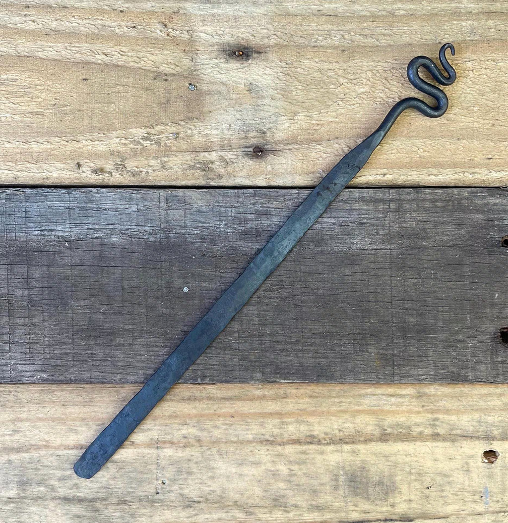 Hand-Forged Steel Bookmark - Serpent