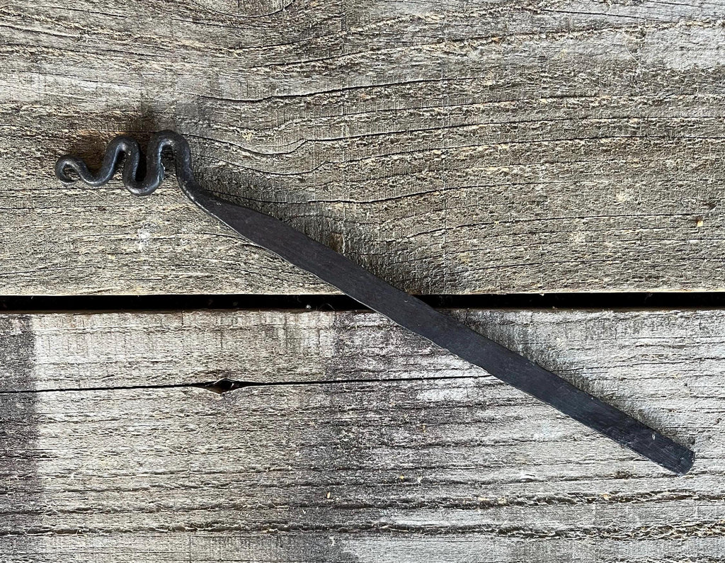 Hand-Forged Steel Bookmark - Serpent
