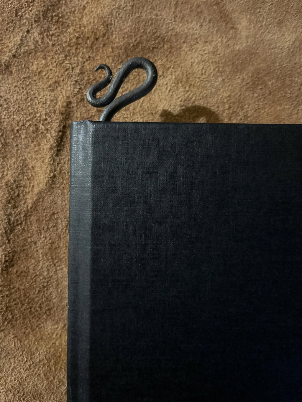Hand-Forged Steel Bookmark - Serpent