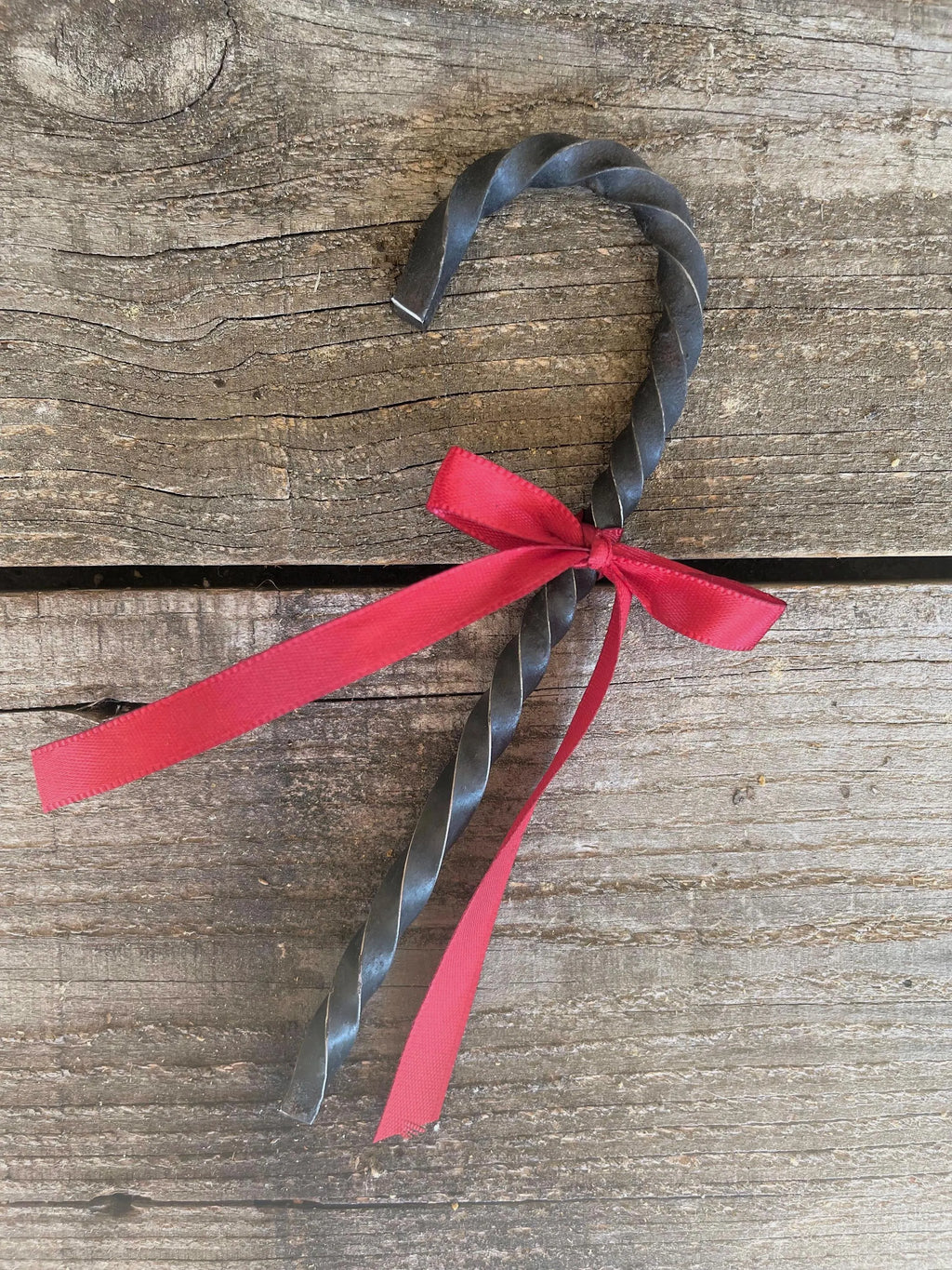 Hand-Forged Candy Cane Ornament