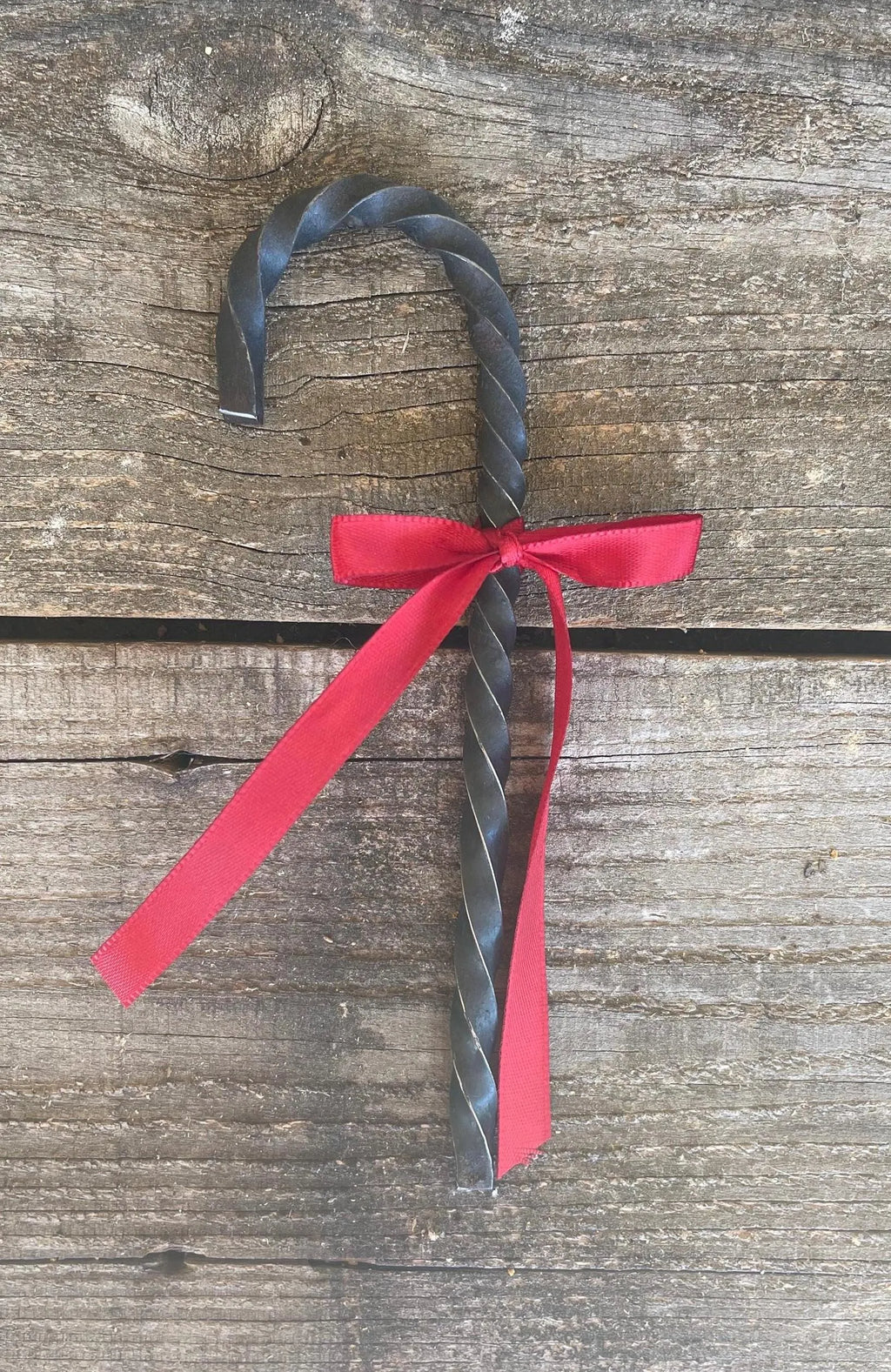 Hand-Forged Candy Cane Ornament