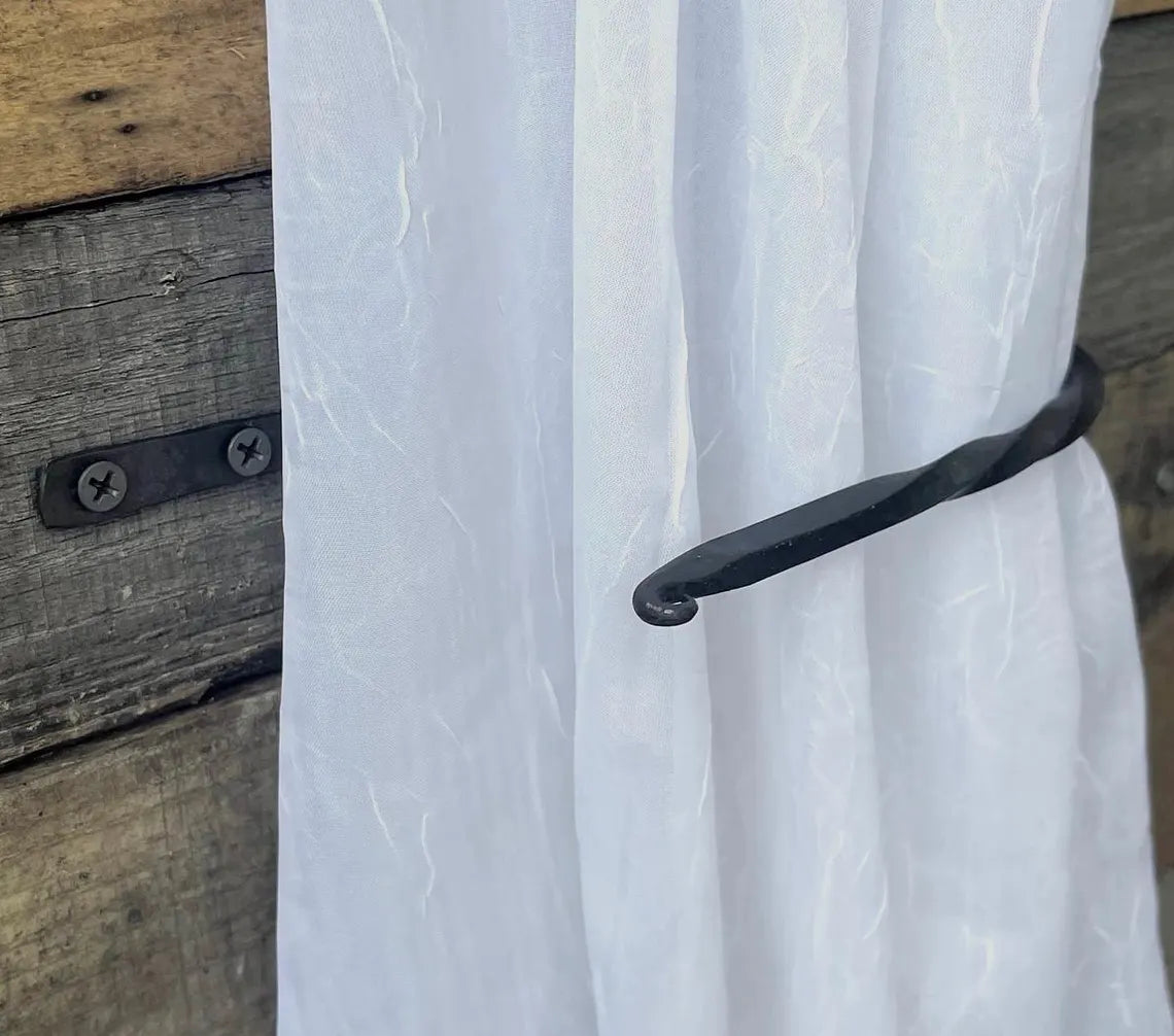 Hand-Forged Curtain Tie Back