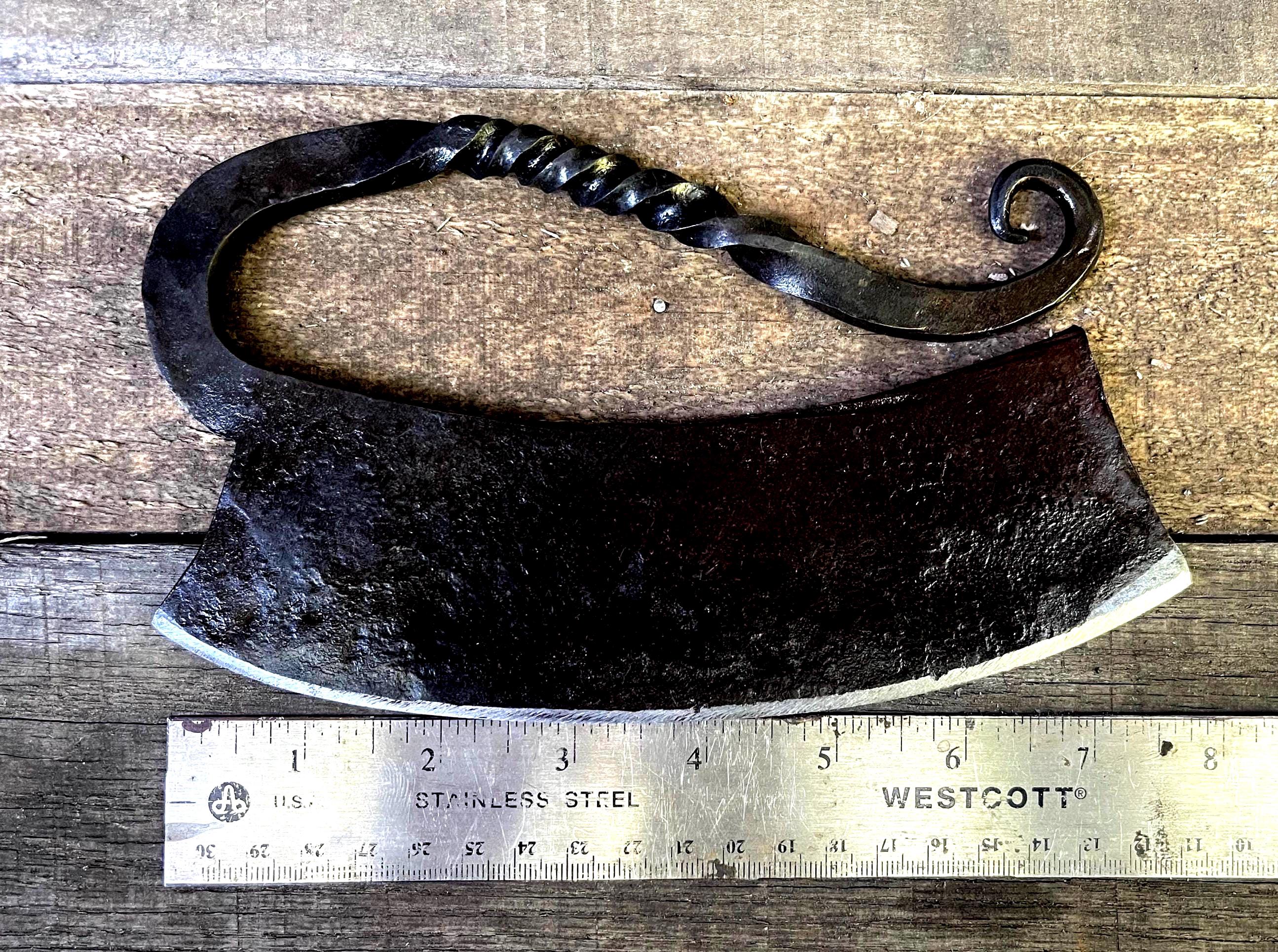 Hand-Forged Herb Chopper - Large
