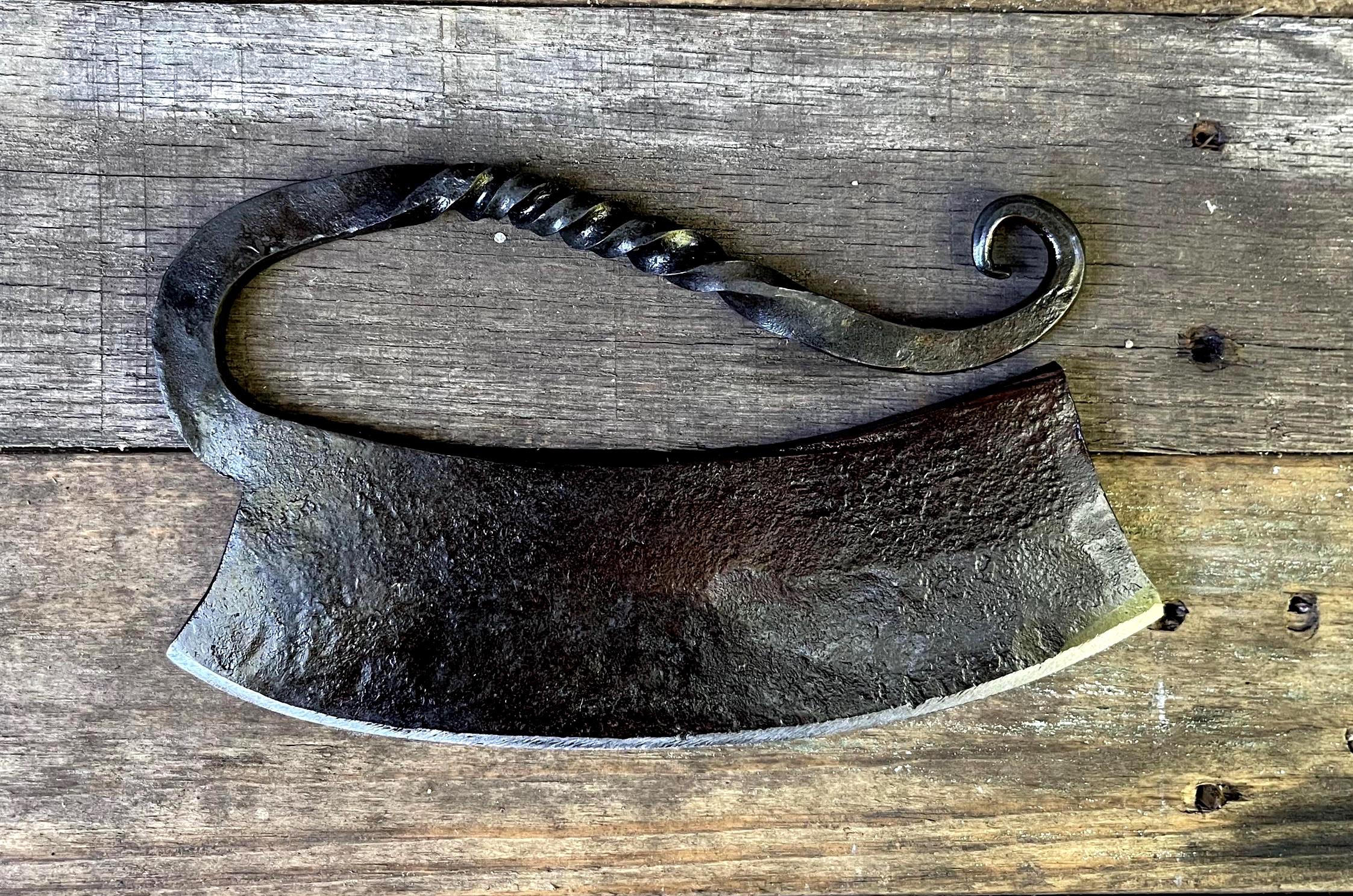 Hand-Forged Herb Chopper - Large
