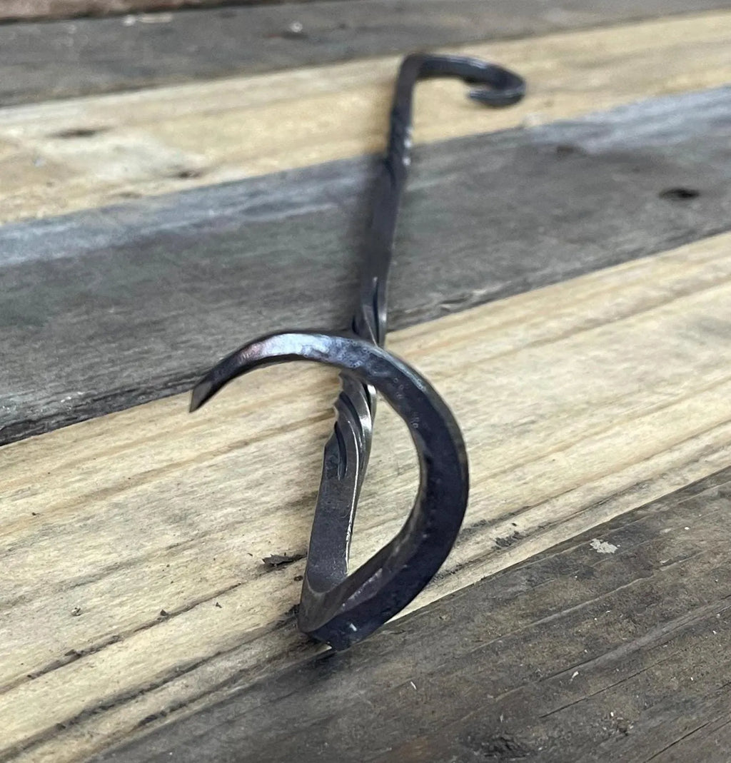 Hand-Forged Steak Turner - Polished Steel