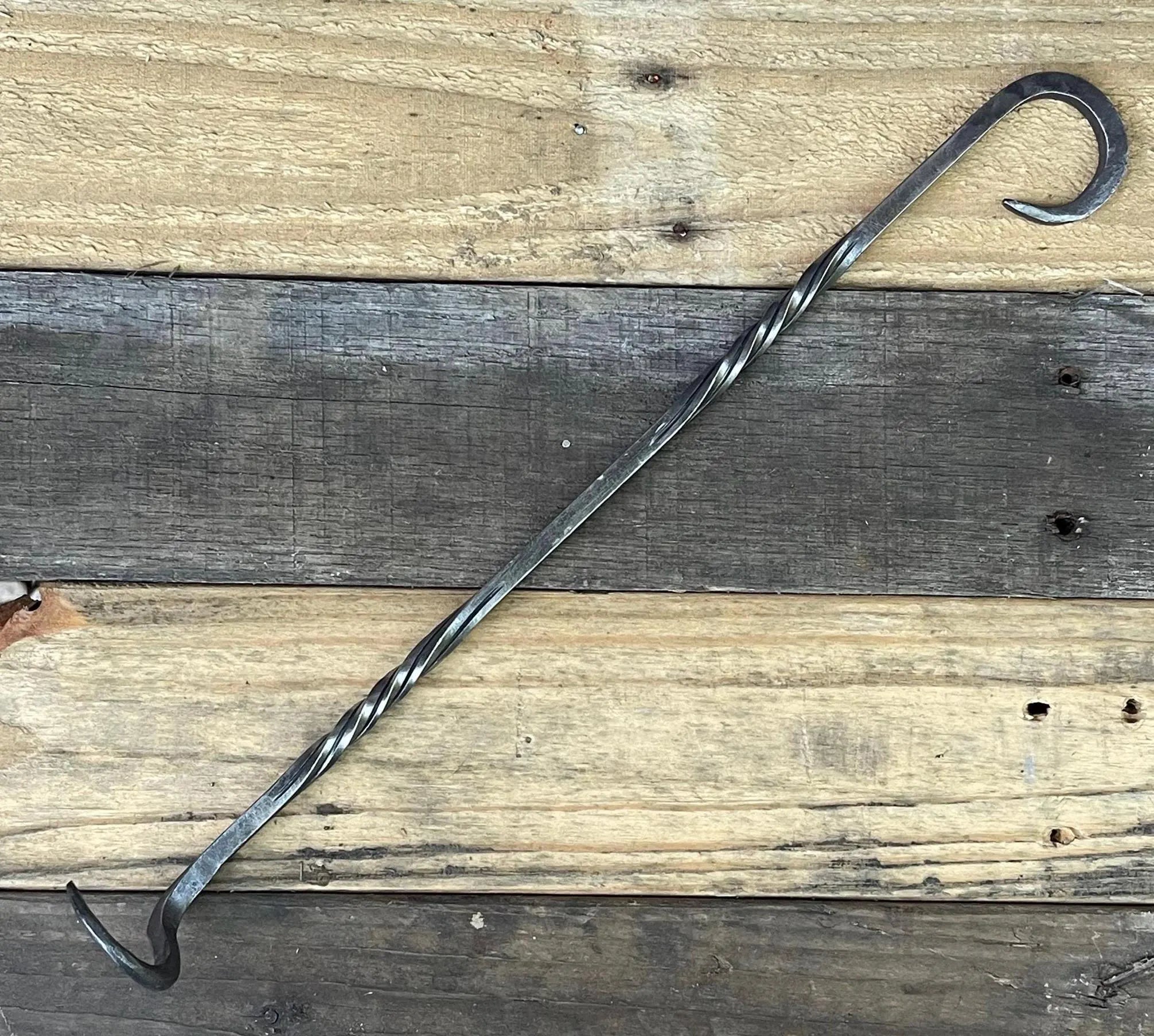 Hand-Forged Steak Turner - Polished Steel