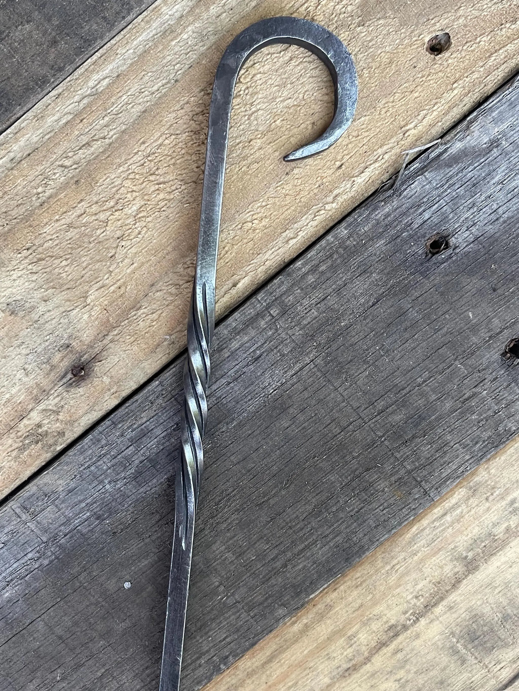 Hand-Forged Steak Turner - Polished Steel