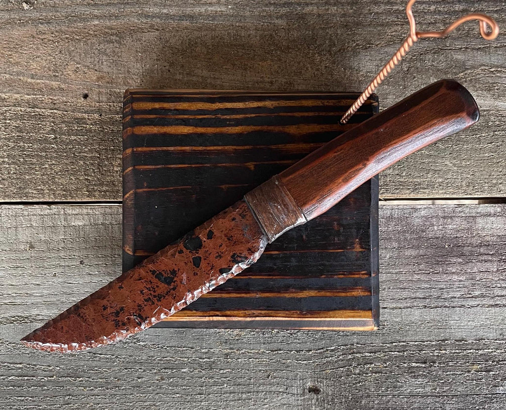 Mahogany Obsidian Knife