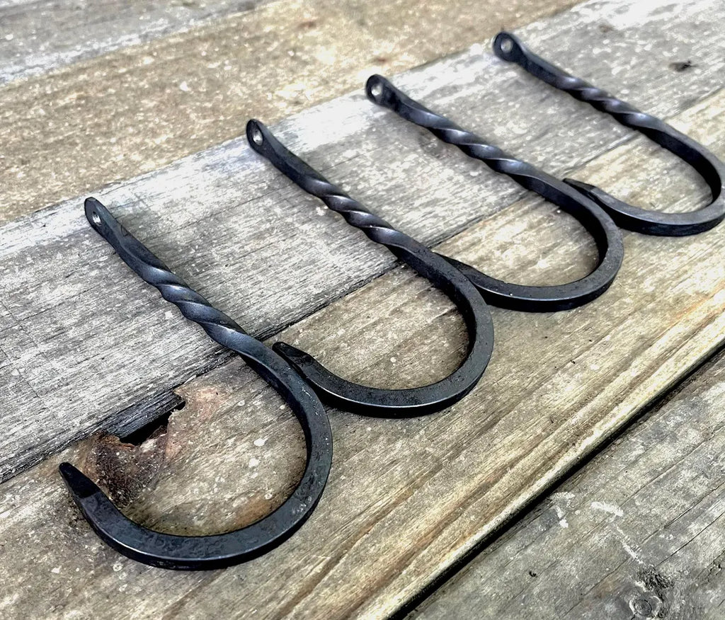 Hand-Forged Wall Hook - Large