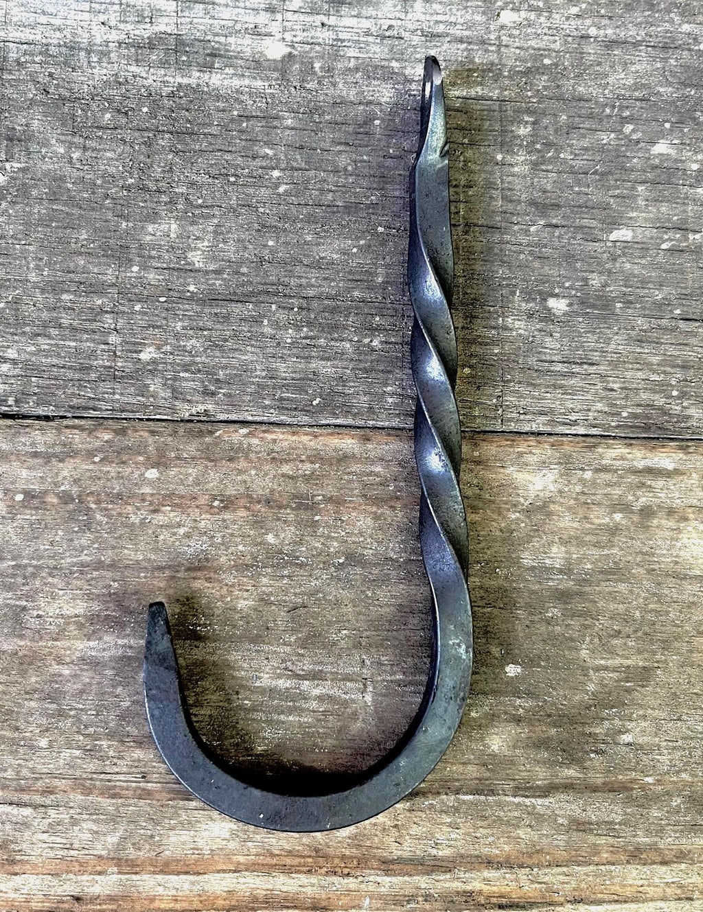 Hand-Forged Wall Hook - Long