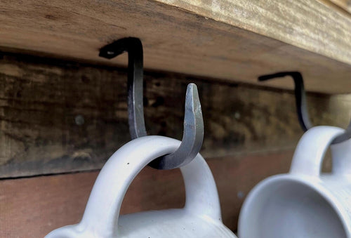 Hand-Forged Coffee Mug Hook