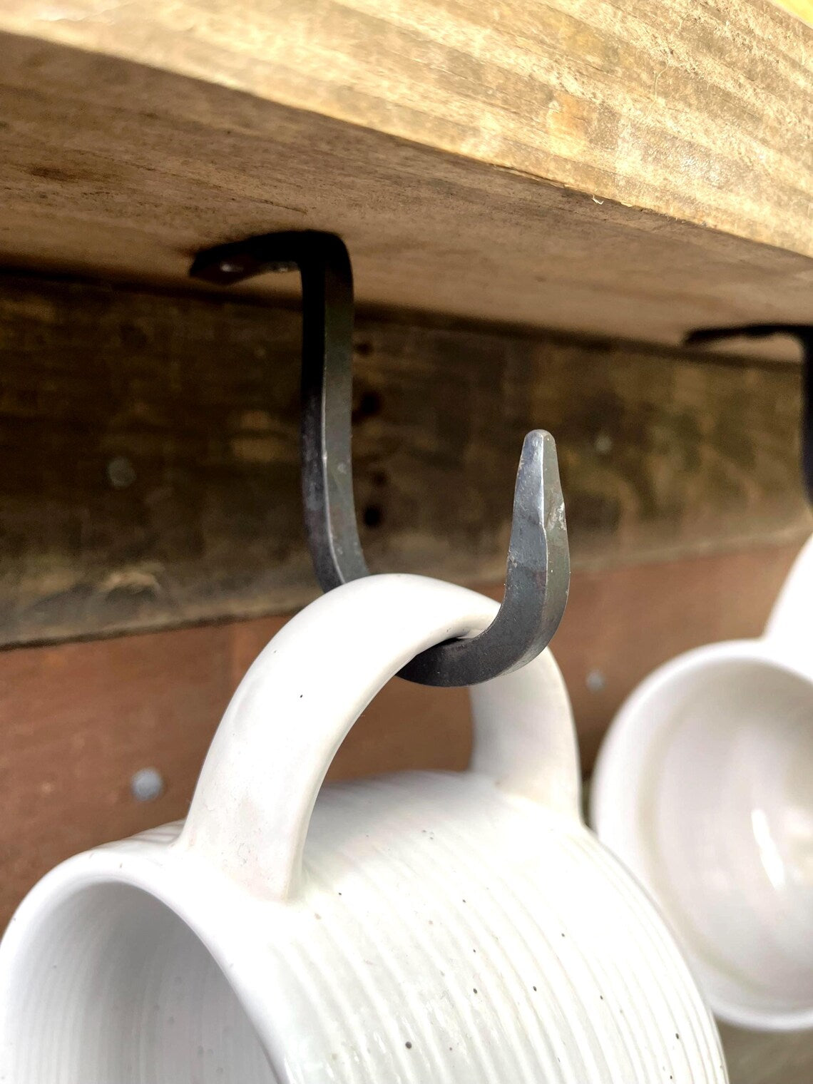Hand-Forged Coffee Mug Hook