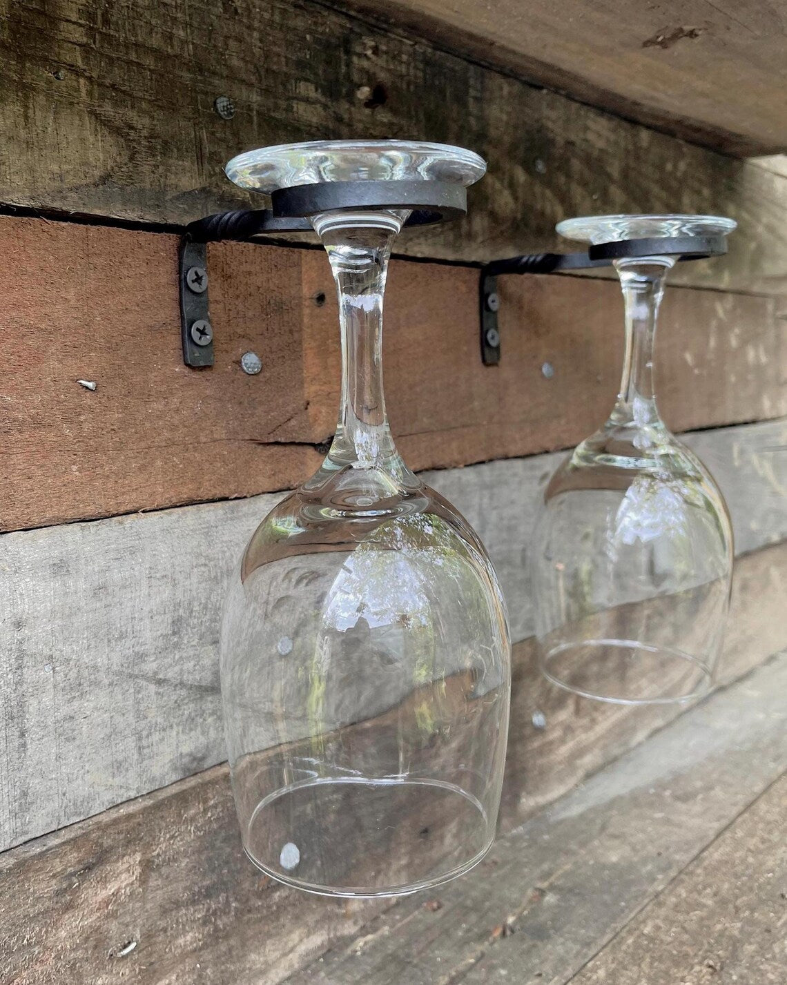 Hand-Forged Wine Glass Hanger