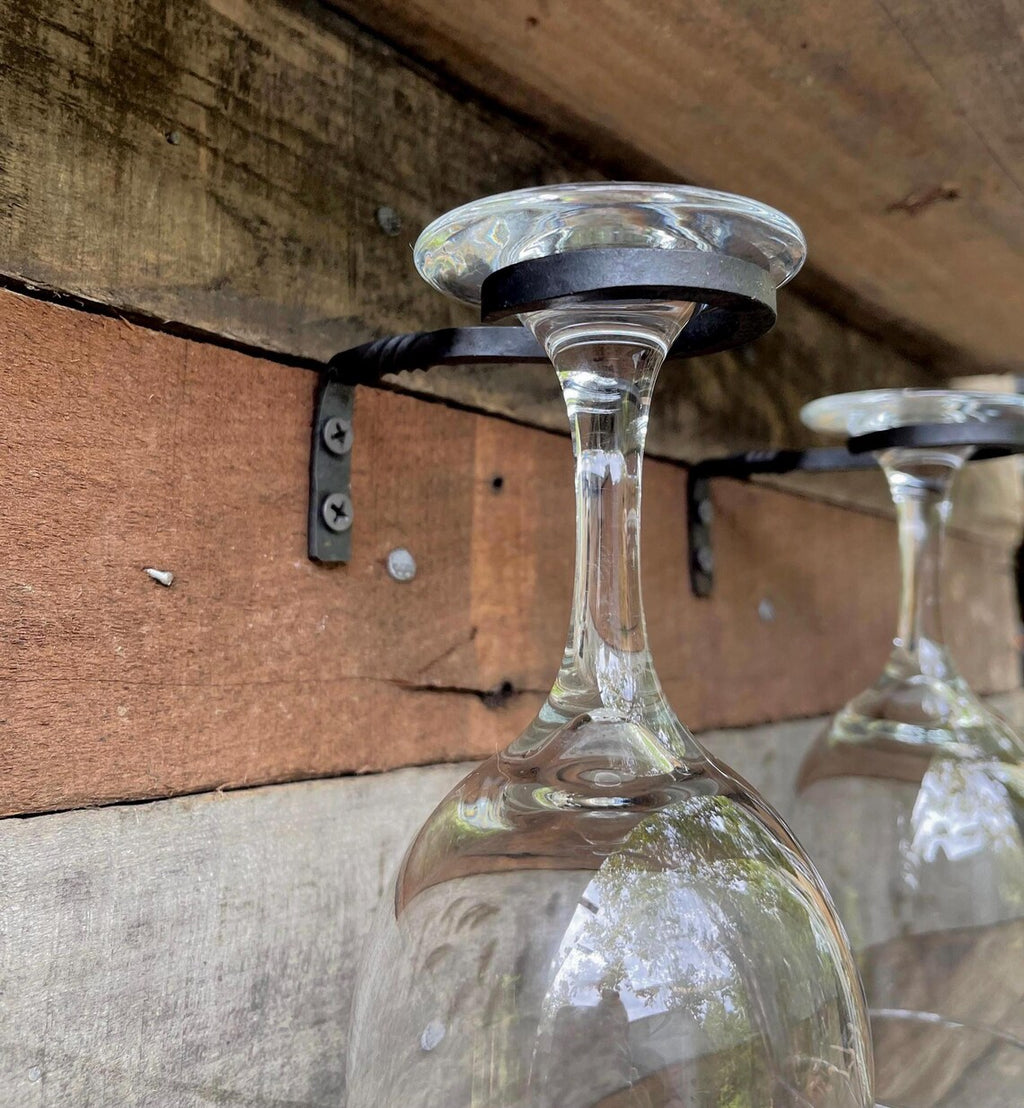 Hand-Forged Wine Glass Hanger