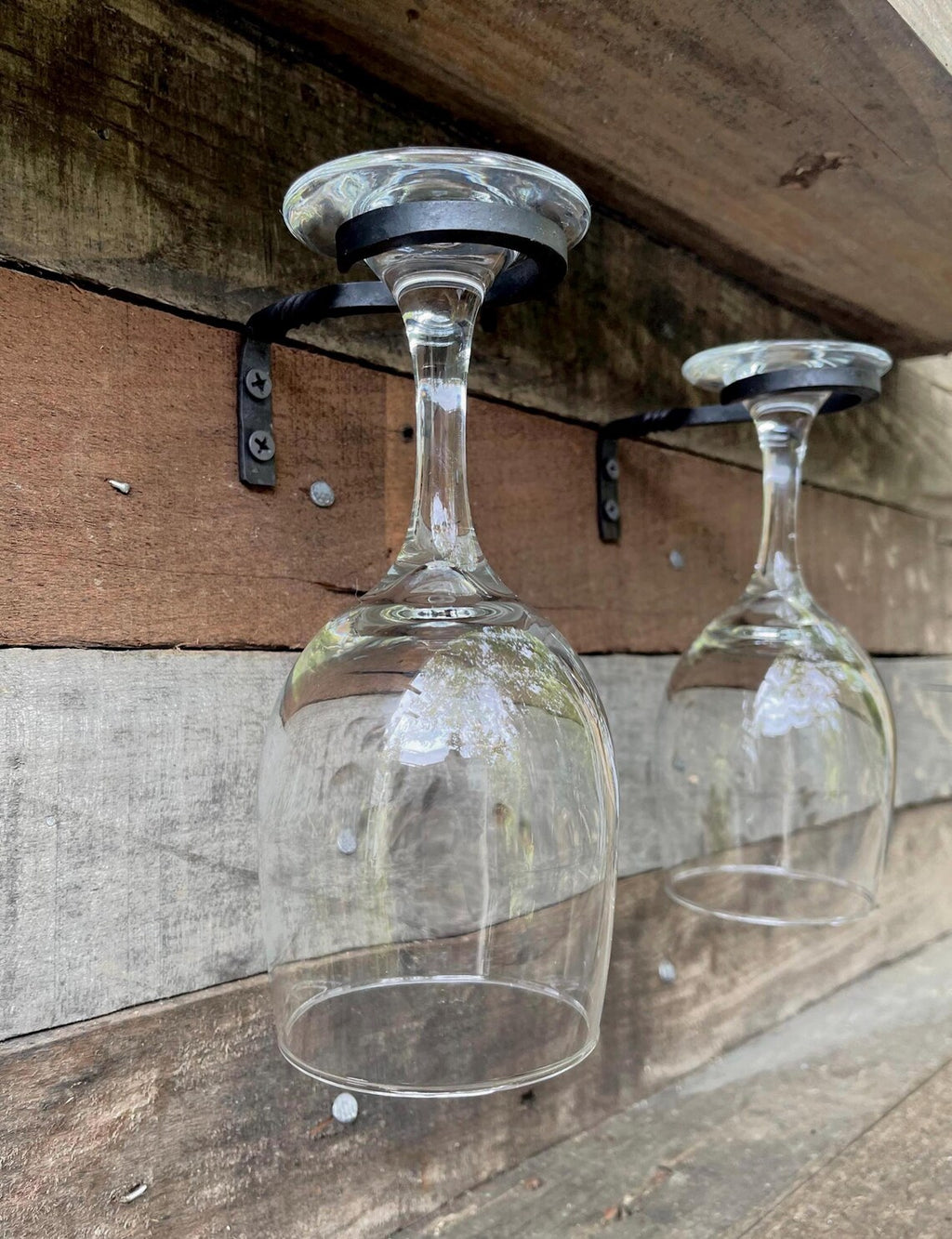 Hand-Forged Wine Glass Hanger